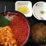 うに&いくら丼¥2,300-