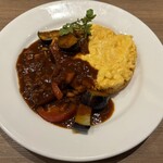 デニーズ 東習志野店 - ガトー仕立てのオムライス～秋のデミミートソース　1320円