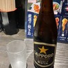 夢市門 - 瓶ビールサッポロ(720円)