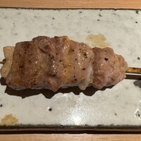 焼鳥 おみ乃 - 合鴨（ねぎま）