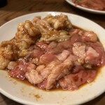 ホルモン焼味紘 - テッチャン&赤セン