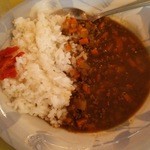 白楽天 - 半キーマカレー