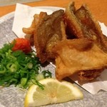 お酒・お惣菜・和食 竜田屋 - H.26.10.26.昼 カレイ唐揚げ