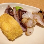 お酒・お惣菜・和食 竜田屋 - H.26.10.26.昼 アオリイカとウ巻