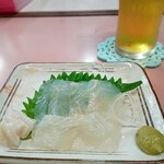 たけやま - ひらめ刺身