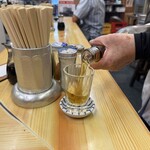 いづみや - 禁断の梅割を、注文している、、、