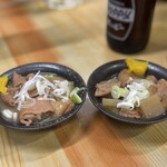 いづみや - 名代　もつ煮込み　170円×２