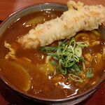 グルメ杵屋 - 料理写真:ちくわ天カレーうどん（半玉増量）