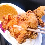 国産の若鶏 やきとりザンギNo.1 - ザンギカレー弁当