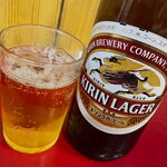 中国料理味味 - キリンビール@¥810