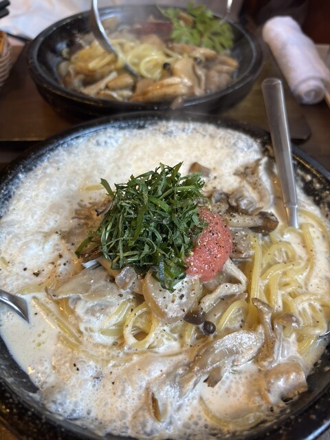 Honkaku Ishiyaki Nama Pasta no Omise motti-pasta photo 2