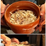 たでの葉 - 松茸ご飯
      国産松茸（秋田県産コメツガ松茸）をたっぷり使ってます！