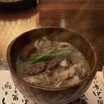 たでの葉 - 猪汁