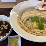 めん処 きよ洲 - 貝汁昆布水の芳醇つけ麺！いわぎんアプリクーポンで大盛り無料。1200円税込