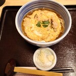 生そば あずま - 料理写真:親子とじそば
