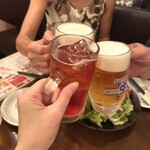 シュラスコ 肉寿司食べ放題 夜景肉バル サルーテジャポン - 