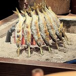 たでの葉 - 川辺川（熊本県）天然鮎塩焼き
      かなり大きな鮎はおそらく25cmオーバーかと！