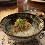 たでの葉 - 天然鮎の飯蒸し