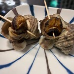 弥助寿司本舗 - さざえの壺焼き