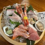 まるさん屋 敦賀駅前 - お刺身盛り合わせ並
