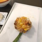 松翁 - とうもろこしの天麩羅