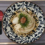 弓 - 梅しそみぞれうどん　