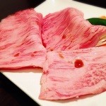 武蔵 - ハラミを注文したはずが提供されたお肉(部位不明)