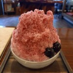 甘味処 あんみつ姫 - かき氷　巨峰