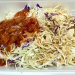 SK GARAGE - タコライス・ナッツソース＆サルサソース（100円増し）