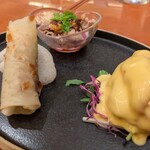 純中華 南国酒家 - 北京ダック、海老マヨ、本日の小菜‥。