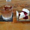 馬美舞辺母 - アイスカフェオレ＆レアチーズケーキ