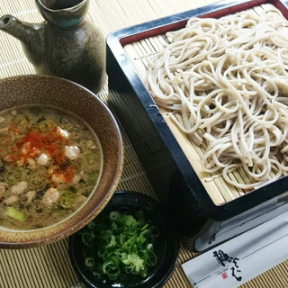 【おすすめ】きざみ鴨汁せいろ…1300円