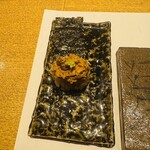 鮓 きずな - あん肝奈良漬と浅草海苔