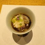 鮓 きずな - 岩海苔とイカそうめん