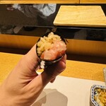 鮓 きずな - トロタク巻き