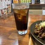 炭火焼さがんもん - コーラ。