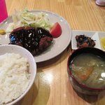 案山子 - ミンチカツ定食￥700