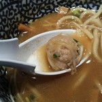 麺屋一燈 - つくねは歯ごたえもある