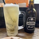 浜とん - ホッピーセット（506円）