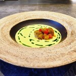 RESTAURANT SALT - スープ『とうもろこし×夏野菜』