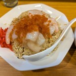 炒飯と新潟中華そば 我武者羅 - えびチャーハン。