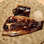 鮨　いの - 秋刀魚の味噌漬け焼き