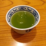 本陣房 - お茶には氷まで