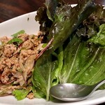 SOI maruyama - 豚ひき肉のサラダ