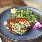 ALOHA STEAK HOUSE - マッシュルームのグラタン風