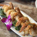 ALOHA STEAK HOUSE - ガーリックシュリンプ