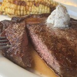 ALOHA STEAK HOUSE - ミディアムウェルダンにお願いしました♪