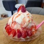 不思議なかき氷 - 料理写真: