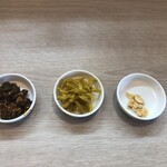 SOUPCURRYのジョー - 真ん中のたくあんみたいなのがめっちゃ美味しい