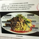 175°DENO担担麺 - 【2014年07月】商品紹介が有りました、コレ、分かりやすいですよ(^^)